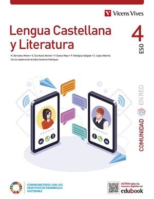 LENGUA CASTELLANA 4ESO COMB COM RED | 9788468293141 | N. BERNABEU, E. ESCRIBANO, F. ESTESO, P. RODRÍGUEZ, Z. LÓPEZ