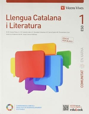 LLENGUA CATALANA I LITERATURA 1ESO COMUNITAT EN XARXA (CAT) | 9788468271866