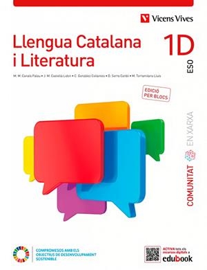 LLENGUA CAT 1ESO QUAD COMUNITA XARXA CAT | 9788468287386