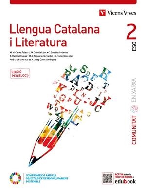 LLENGUA CATALANA I LITERATURA 2ESO COMUNITAT EN XARXA (CAT) | 9788468294438