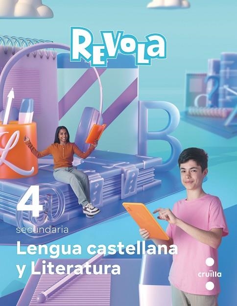 LENGUA CASTELLANA 4T.ESO. REVOLA. CATALUNYA 2023 | 9788466154536