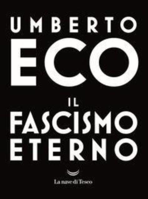 IL FASCISMO ETERNO | 9788893442411 | UMBERTO ECO