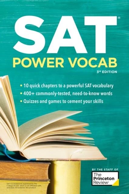 SAT POWER VOCAB 3RD EDITION | 9780593516706 | THE PRINCETON REVIEW