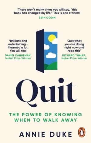 QUIT | 9781529146165 | ANNIE DUKE