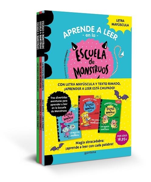 PACK APRENDER A LEER EN LA ESCUELA DE MONSTRUOS (LIBROS 1-3) | 9788419169983 | RIPPIN, SALLY