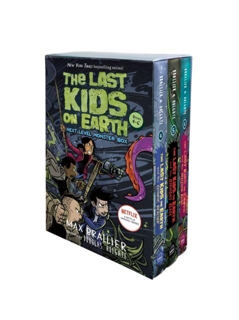 THE LAST KIDS ON EARTH: NEXT LEVEL MONSTER BOX (BOOKS 4-6) (LAST KIDS ON EARTH) | 9780593349687 | MAX BRALLIER, DOUGLAS HOLGATE