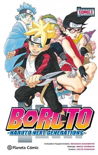 BORUTO Nº 03 | 9788491730453 | MASASHI KISHIMOTO