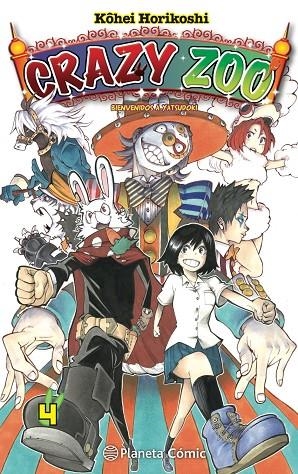 CRAZY ZOO Nº 04/05 | 9788491747185 | KOHEI HORIKOSHI