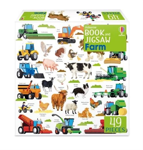 USBORNE BOOK AND JIGSAW FARM | 9781803704838 | KATE NOLAN