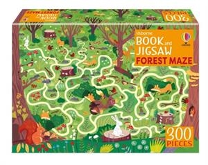 USBORNE BOOK AND JIGSAW FOREST MAZE | 9781803705064 | KATE NOLAN AND SAM SMITH