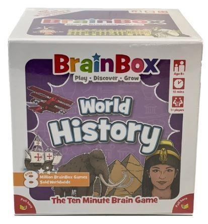 BRAINBOX WORLD HISTORY REFRESH 2022 | 5025822244178 | THE GREEN BOARD GAME 