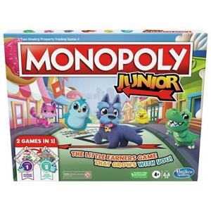 MONOPOLY JUNIOR 2 IN 1 BOARD GAME | 5010996134790 | HASBRO UK