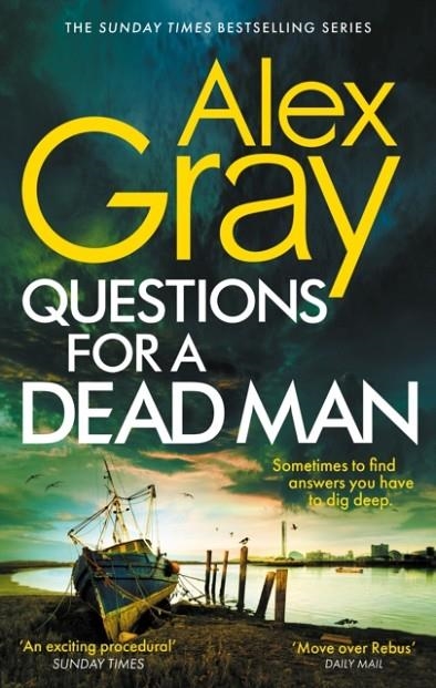 QUESTIONS FOR A DEAD MAN | 9780751583328 | ALEX GRAY