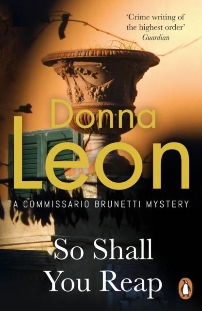 SO SHALL YOU REAP | 9781804943106 | DONNA LEON