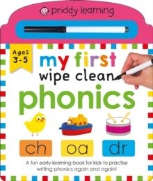 MY FIRST WIPE CLEAN PHONICS | 9781838993184 | PRIDDY BOOKS, ROGER PRIDDY 