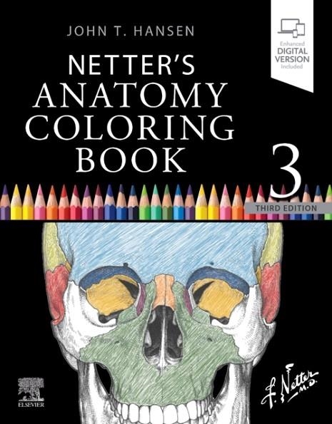 NETTER'S ANATOMY COLORING BOOK | 9780323826730 | JOHN T. HANSEN