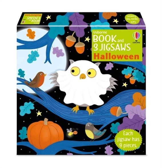 USBORNE BOOK AND 3 JIGSAWS: HALLOWEEN | 9781803708218 | SAM TAPLIN