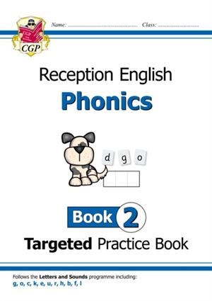 RECEPTION ENGLISH PHONICS TARGETED PRACTICE BOOK - BOOK 2 | 9781789080124