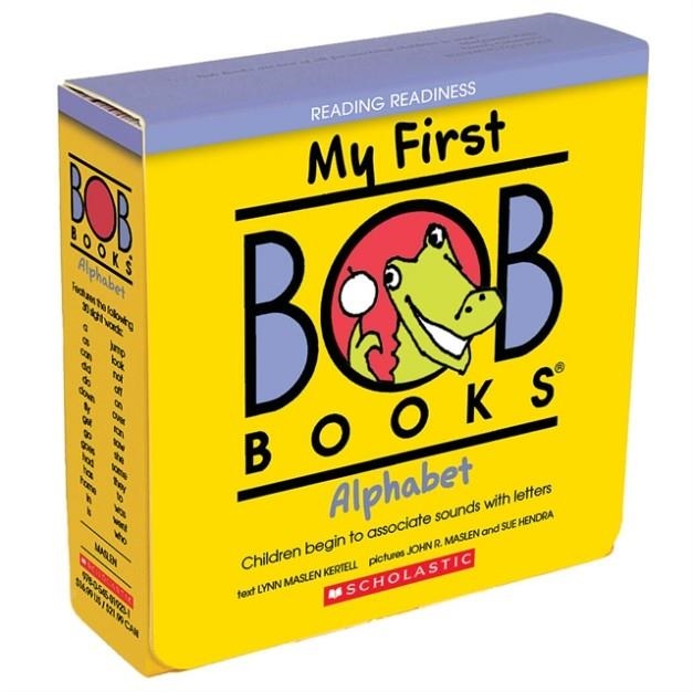 MY FIRST BOB BOOKS - ALPHABET BOX SET PHONICS, LETTER SOUNDS, AGES 3 AND UP, PRE-K  | 9780545019217