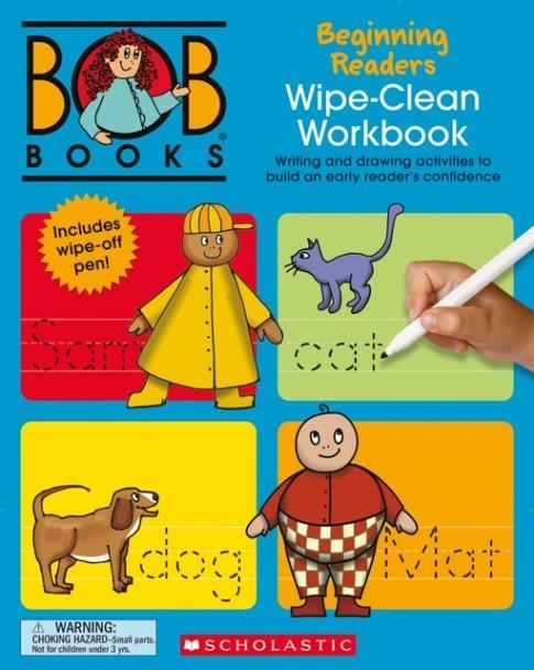 BOB BOOKS: BEGINNING READERS WIPE-CLEAN WORKBOOK | 9781338800012