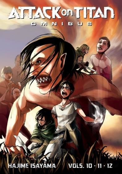 ATTACK ON TITAN OMNIBUS 4 (VOL. 10-12) : 4 | 9781646513772 | HAJIME ISAYAMA 