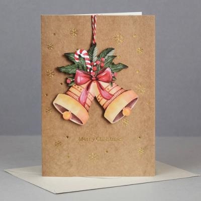 TARJETA ADORNO  CAMPANITAS | 0659499992732