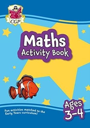MATHS ACTIVITY BOOK FOR AGES 3-4 (PRESCHOOL) | 9781789086058