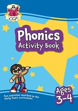 PHONICS ACTIVITY BOOK FOR AGES 3-4 (PRESCHOOL) | 9781789086072