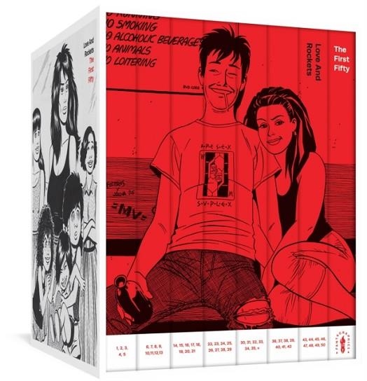 LOVE AND ROCKETS: THE FIRST FIFTY : THE CLASSIC 40TH ANNIVERSARY COLLECTION | 9781683965541 | VVAA