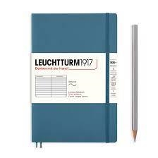 AGENDA NOTEBOOK PAPERBACK B6, T/B, LÍNEAS, RISING STONE B | 4004117610868