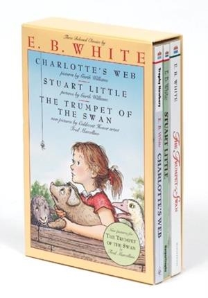 E B WHITE BOX SET 3 CLASSIC FAVORITES | 9780064409643 | CHARLOTTE'S WEB, STUART LITTLE, THE TRUMPET OF THE SWAN