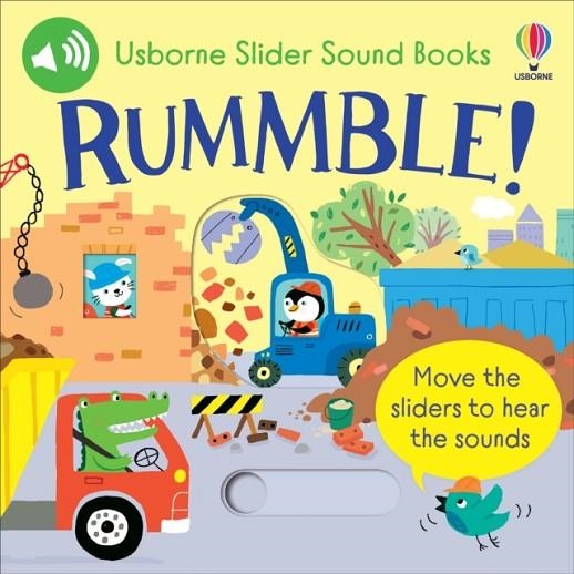 SLIDER SOUND BOOKS: RUMMBLE! | 9781805314578 | SAM TAPLIN
