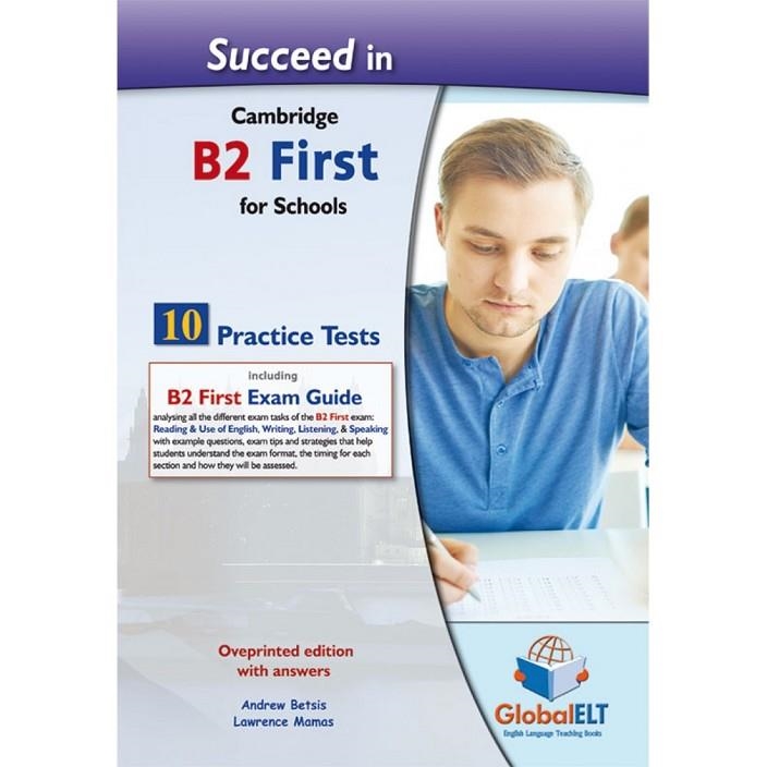 FCE SUCCEED IN B2 FCE FOR SCHOOLS – 10 PRACTICE TESTS – TB | 9781781649206