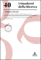 LINGUA E LAVORO | 9788820138257