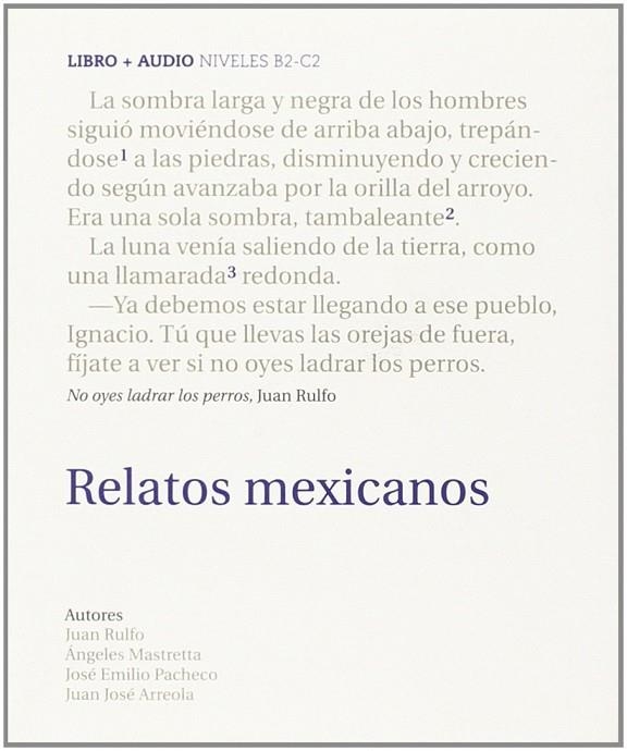 RELATOS MEXICANOS+CD | 9788493991104