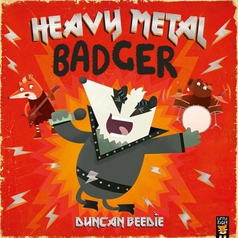 HEAVY METAL BADGER | 9781801045063 | DUNCAN BEEDIE