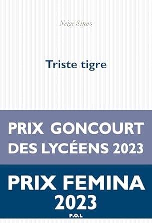 TRISTE TIGRE | 9782818058268 | SINNO NEIGE