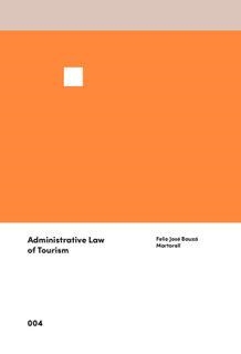 ADMINISTRATIVE LAW OF TOURISM | 9788483844830 | BAUZA MARTORELL, FELIO JOSE