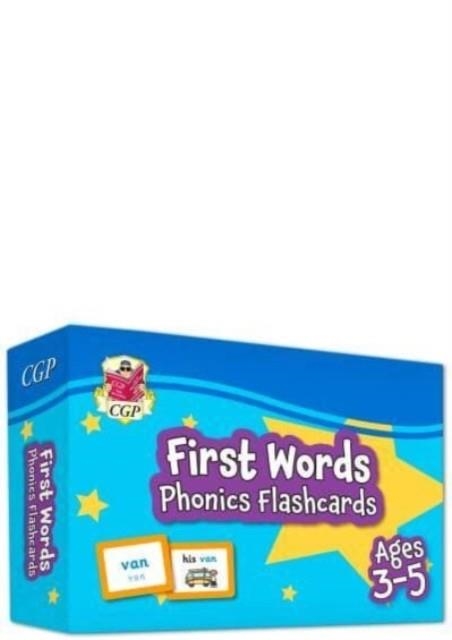 FIRST WORDS PHONICS FLASHCARDS FOR AGES 3-5 | 9781789087901
