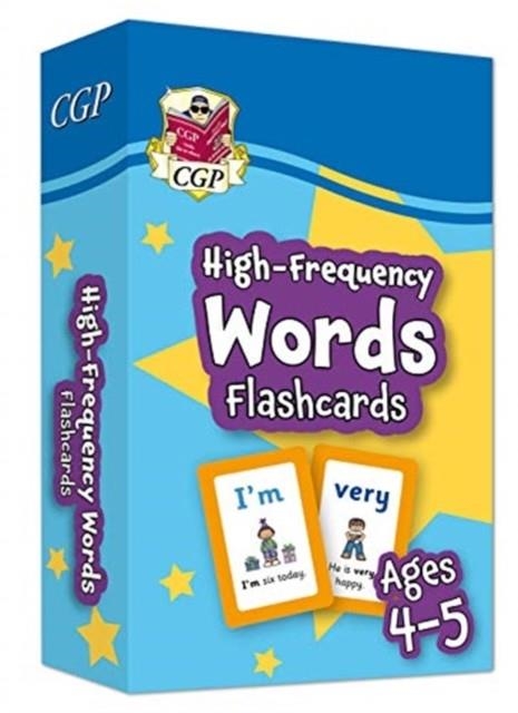 HIGH-FREQUENCY WORDS FLASHCARDS FOR AGES 4-5 (RECEPTION) | 9781789086188