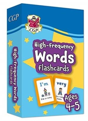 HIGH-FREQUENCY WORDS FLASHCARDS FOR AGES 4-5 (RECEPTION) | 9781789086188