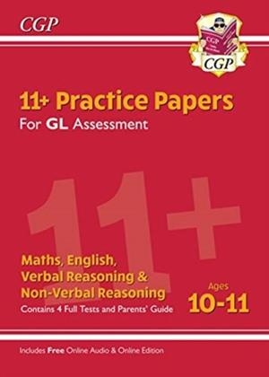 11+ GL PRACTICE PAPERS MIXED PACK - AGES 10-11 (WITH PARENTS' GUIDE & ONLINE EDITION) | 9781789082203