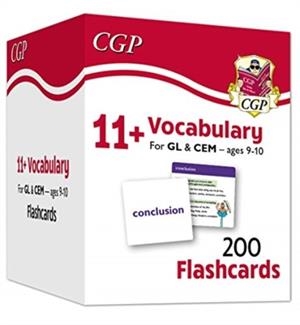 11+ VOCABULARY FLASHCARDS FOR AGES 9-10 - PACK 1 | 9781789086300
