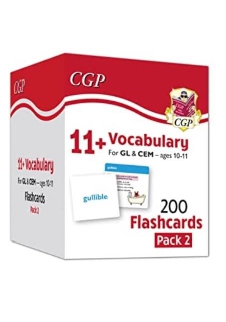 11+ VOCABULARY FLASHCARDS FOR AGES 10-11 - PACK 2 | 9781837740338