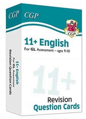 11+ GL REVISION QUESTION CARDS: ENGLISH - AGES 9-10 | 9781789085549