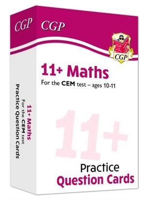 11+ CEM MATHS REVISION QUESTION CARDS - AGES 10-11 | 9781789083828