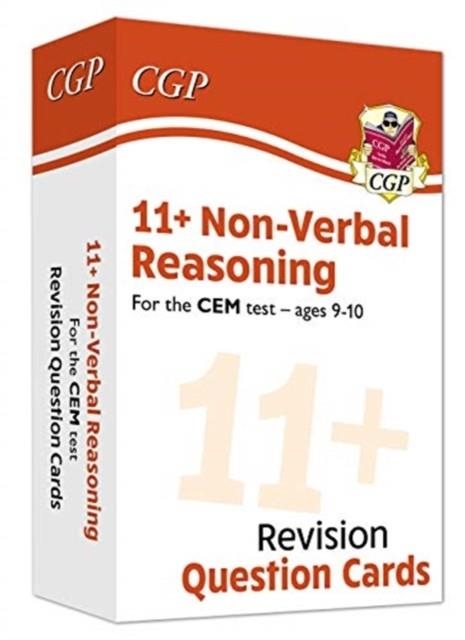 11+ CEM REVISION QUESTION CARDS: NON-VERBAL REASONING - AGES 9-10 | 9781789085525