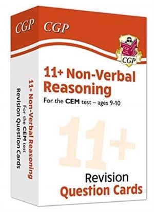 11+ CEM REVISION QUESTION CARDS: NON-VERBAL REASONING - AGES 9-10 | 9781789085525