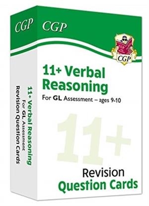 11+ GL REVISION QUESTION CARDS: VERBAL REASONING - AGES 9-10 | 9781789085501
