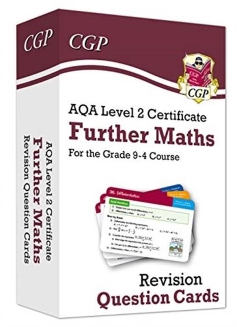 AQA LEVEL 2 CERTIFICATE: FURTHER MATHS - REVISION QUESTION CARDS | 9781789086881